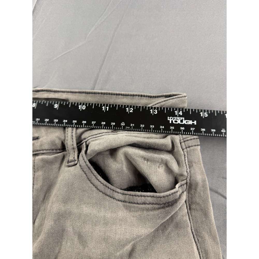 KanCan Womens 29 Gray Acid Wash Skinny Jeans Stretch Denim W11 - Picture 5 of 8